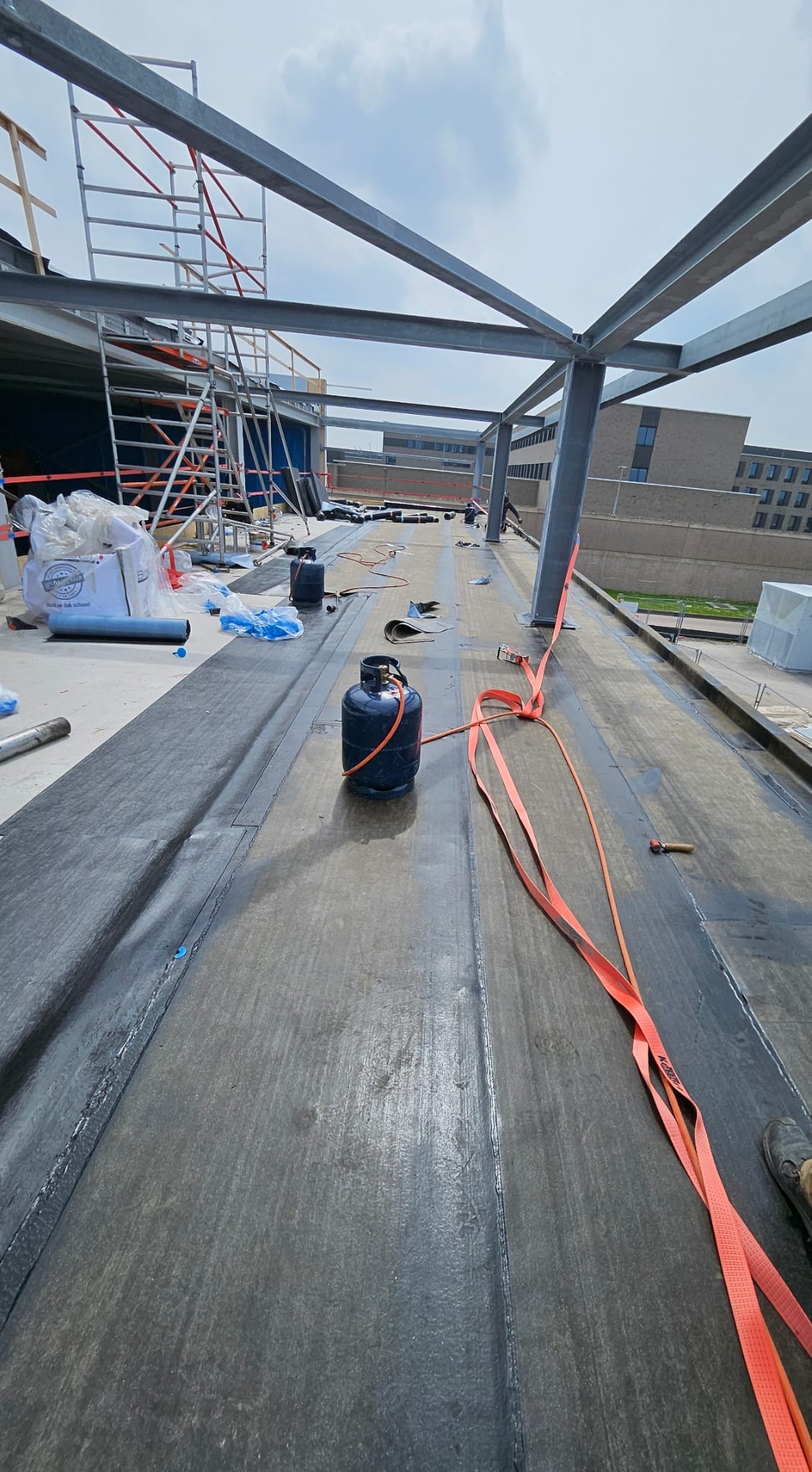Nieuwbouw dakvlak werkzaamheden