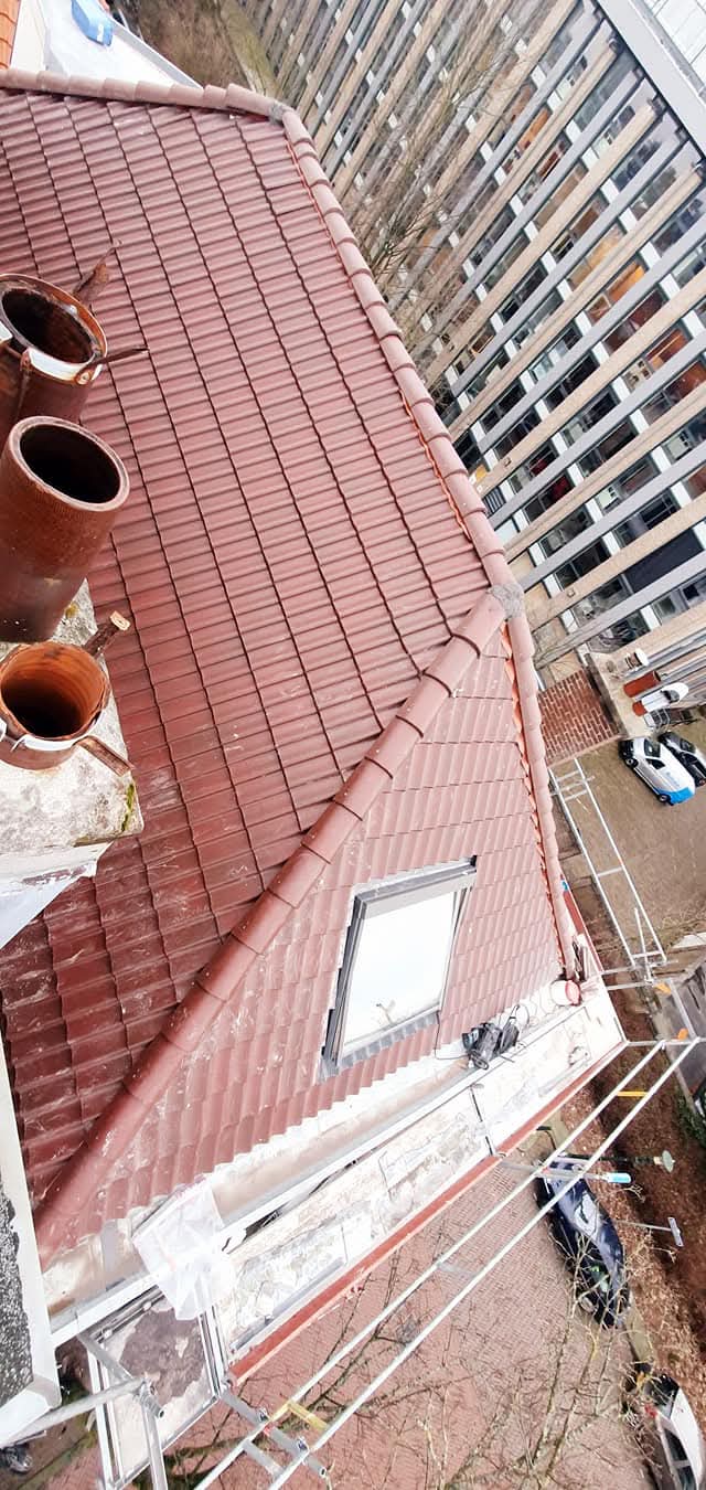 Pannendak renovatie – uitzicht over Den Haag